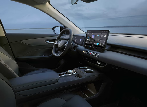 Intérieur spacieux et moderne de la MG MGS5 EV